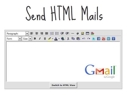 Send Html Email In Gmail in 5 steps